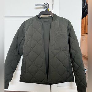 Frank And Oak‎ Skyline Reversible Bomber Jacket – Size M – Rosin Green